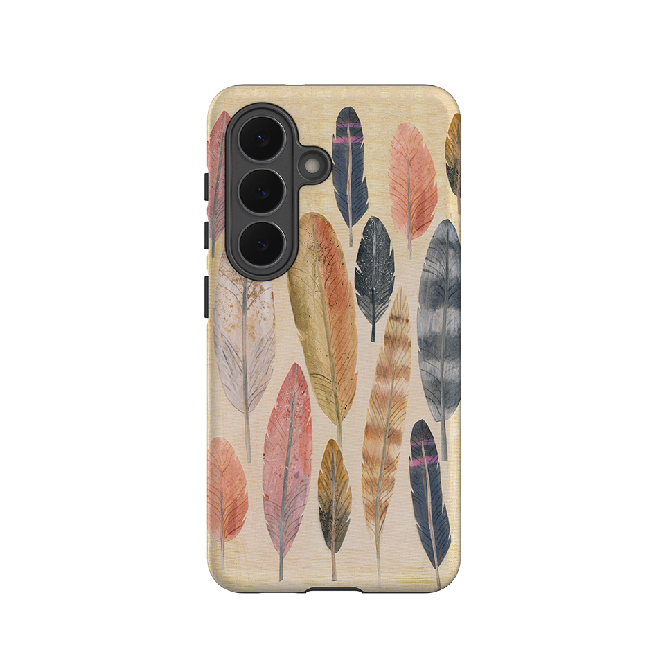 Samsung Tough Case - Feathers By Tracey English