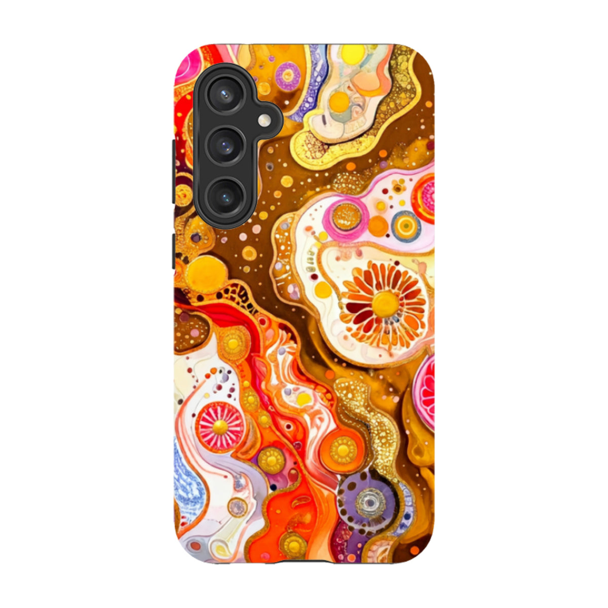 Samsung Tough  Case - Fire Marble