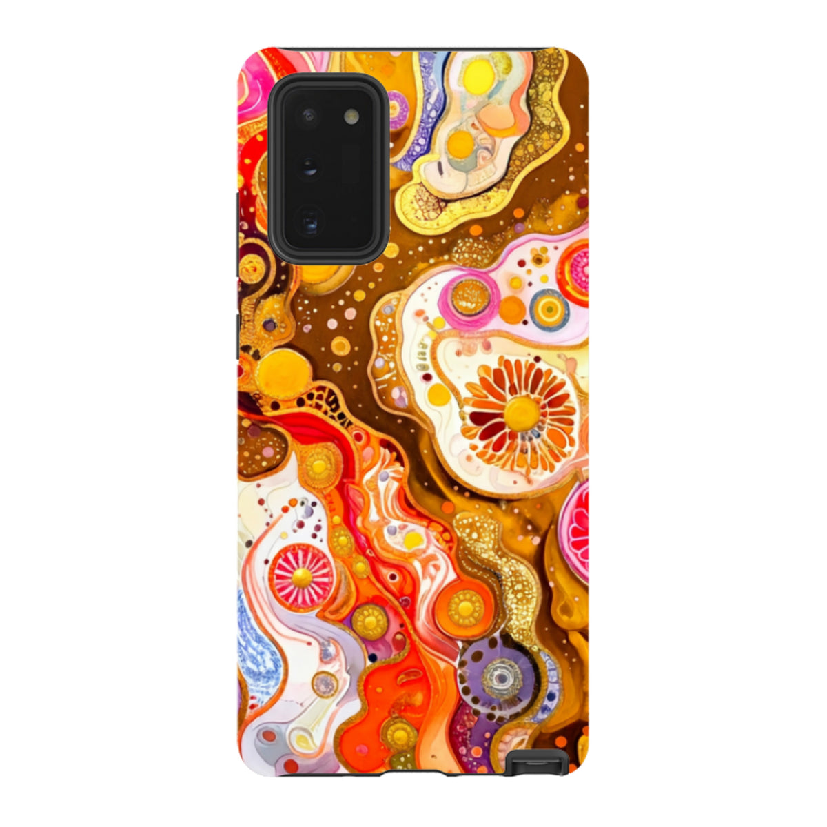 Samsung Tough  Case - Fire Marble