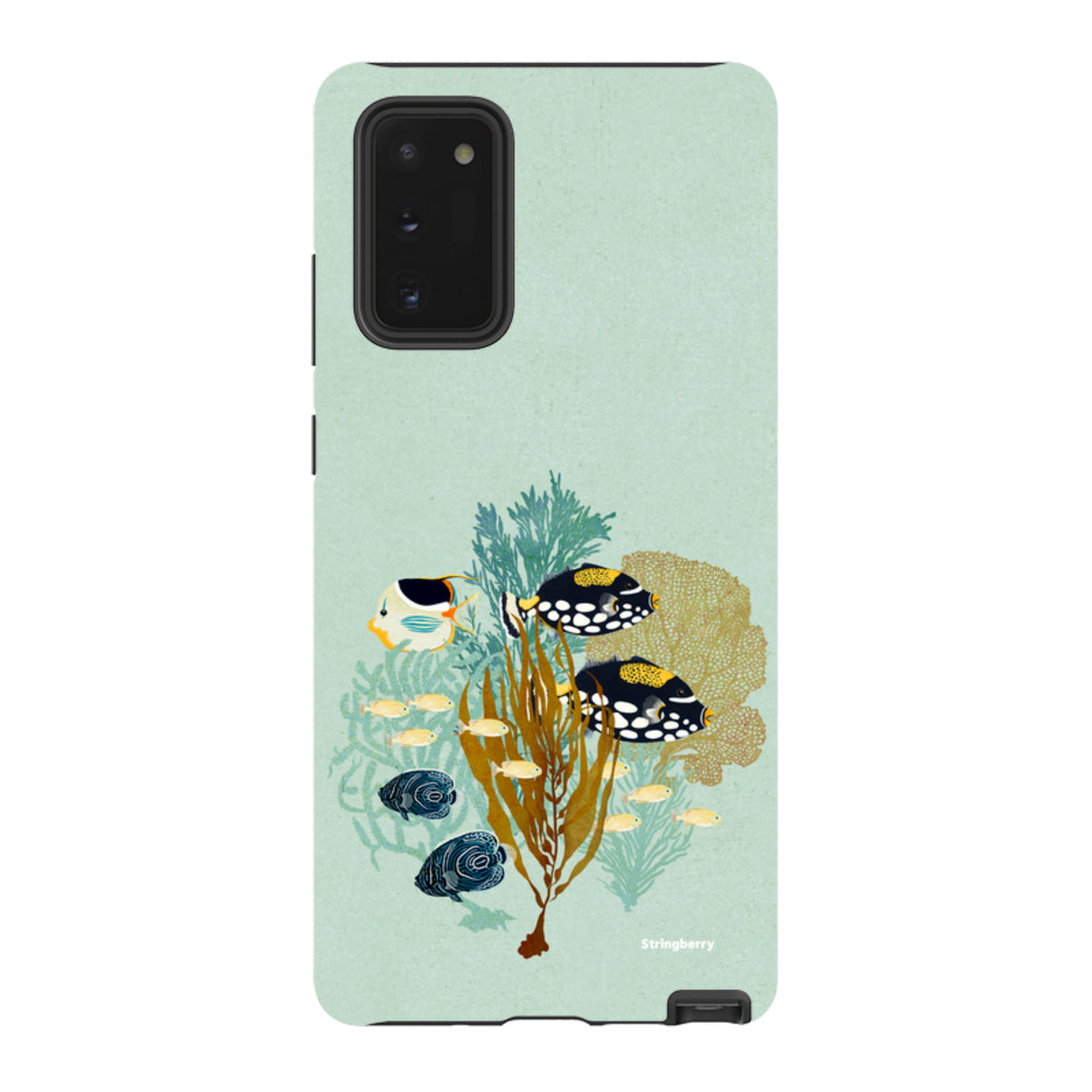 Samsung Tough Case - Fish Town By Katherine Quinn