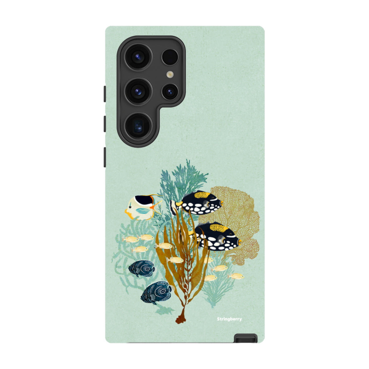 Samsung Tough Case - Fish Town By Katherine Quinn