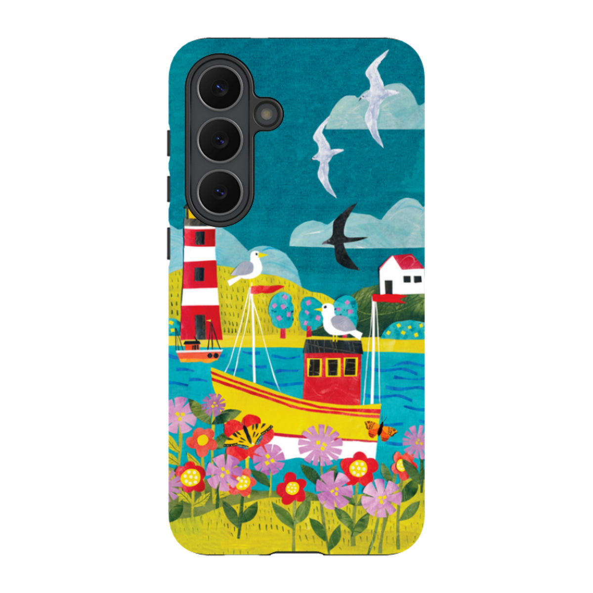 Samsung Tough  Case - Fishing Boat By Tracey English