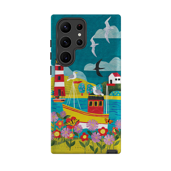 Samsung Tough  Case - Fishing Boat By Tracey English
