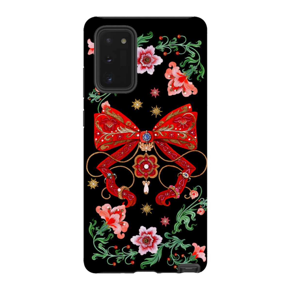 Samsung Tough  Case - Five Gold Ring By Maria Matos