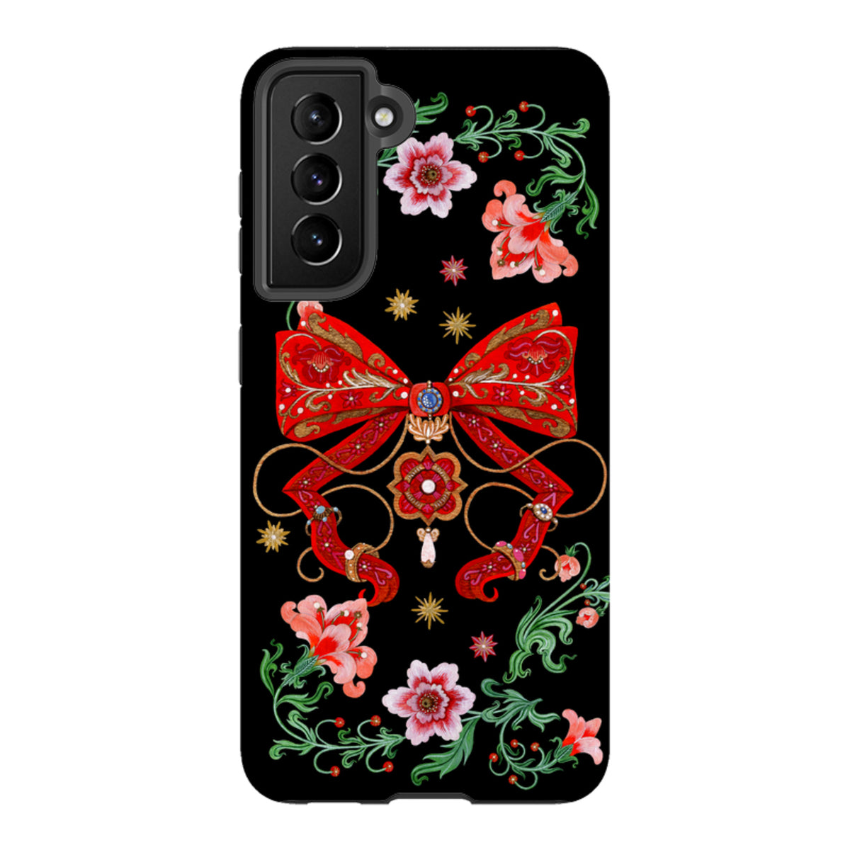 Samsung Tough  Case - Five Gold Ring By Maria Matos