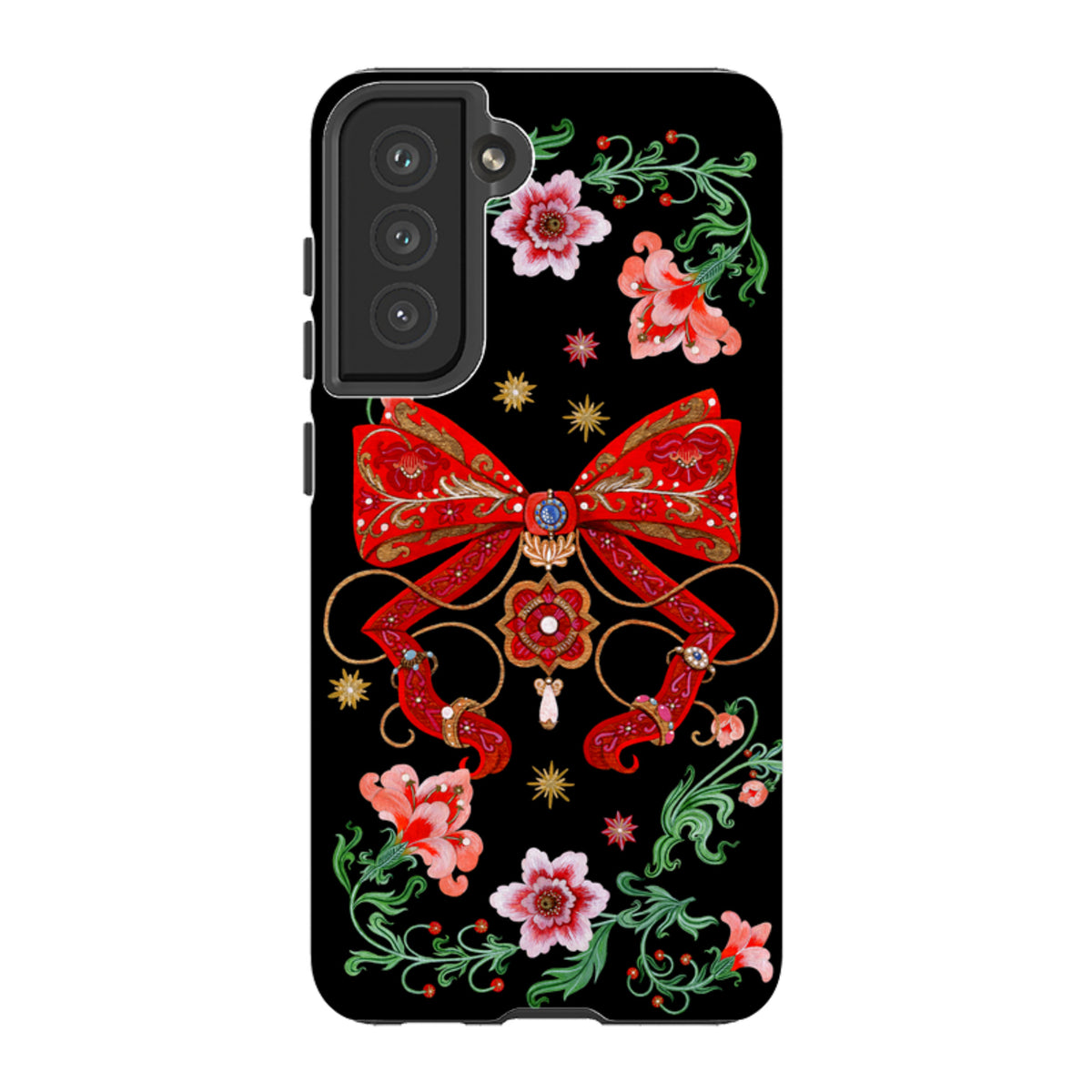 Samsung Tough  Case - Five Gold Ring By Maria Matos
