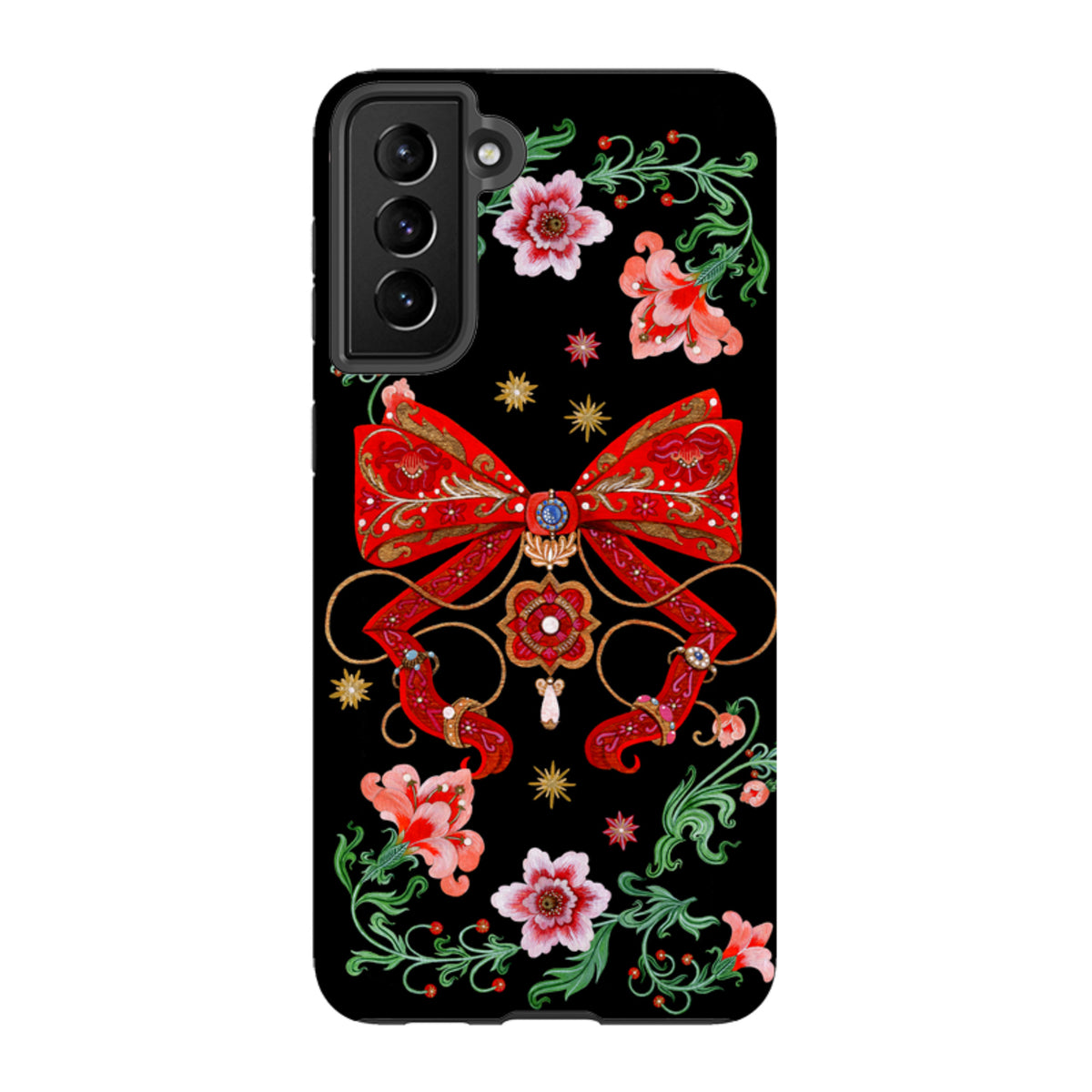 Samsung Tough  Case - Five Gold Ring By Maria Matos