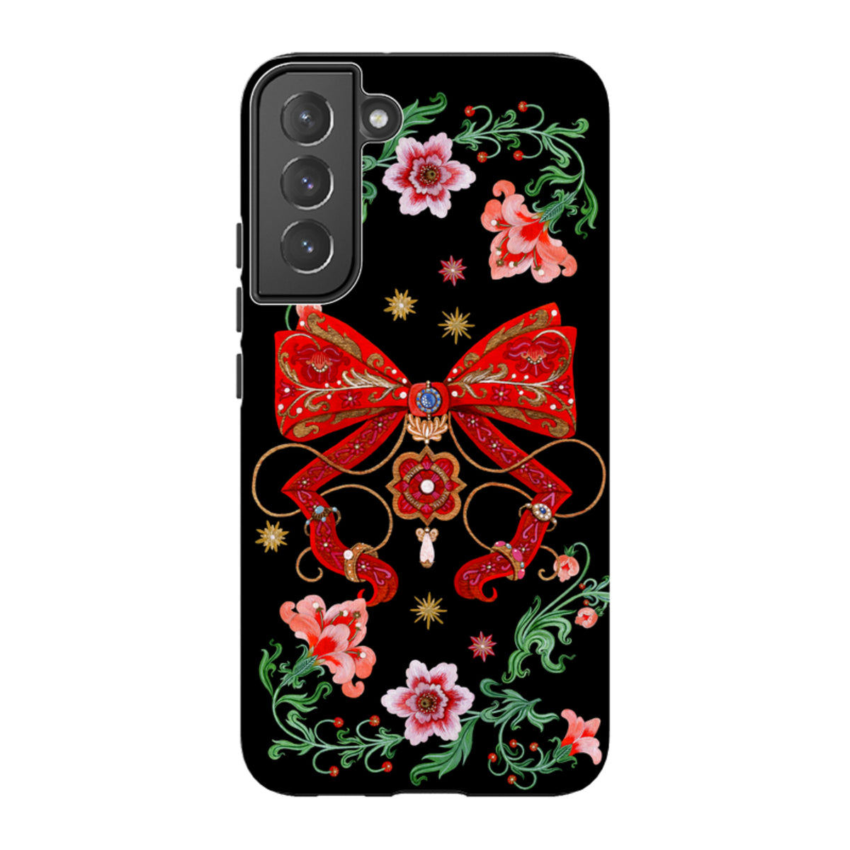 Samsung Tough  Case - Five Gold Ring By Maria Matos