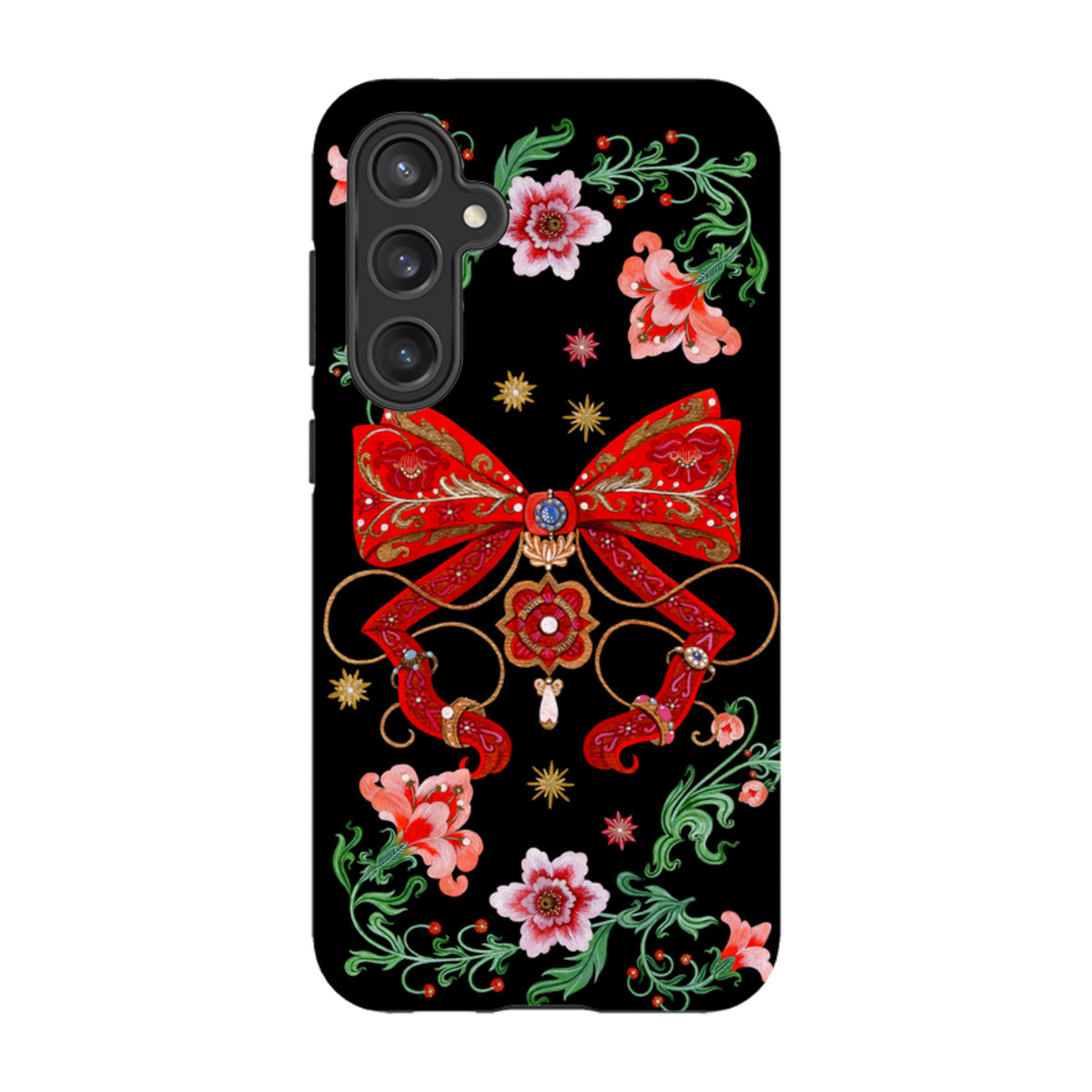 Samsung Tough  Case - Five Gold Ring By Maria Matos