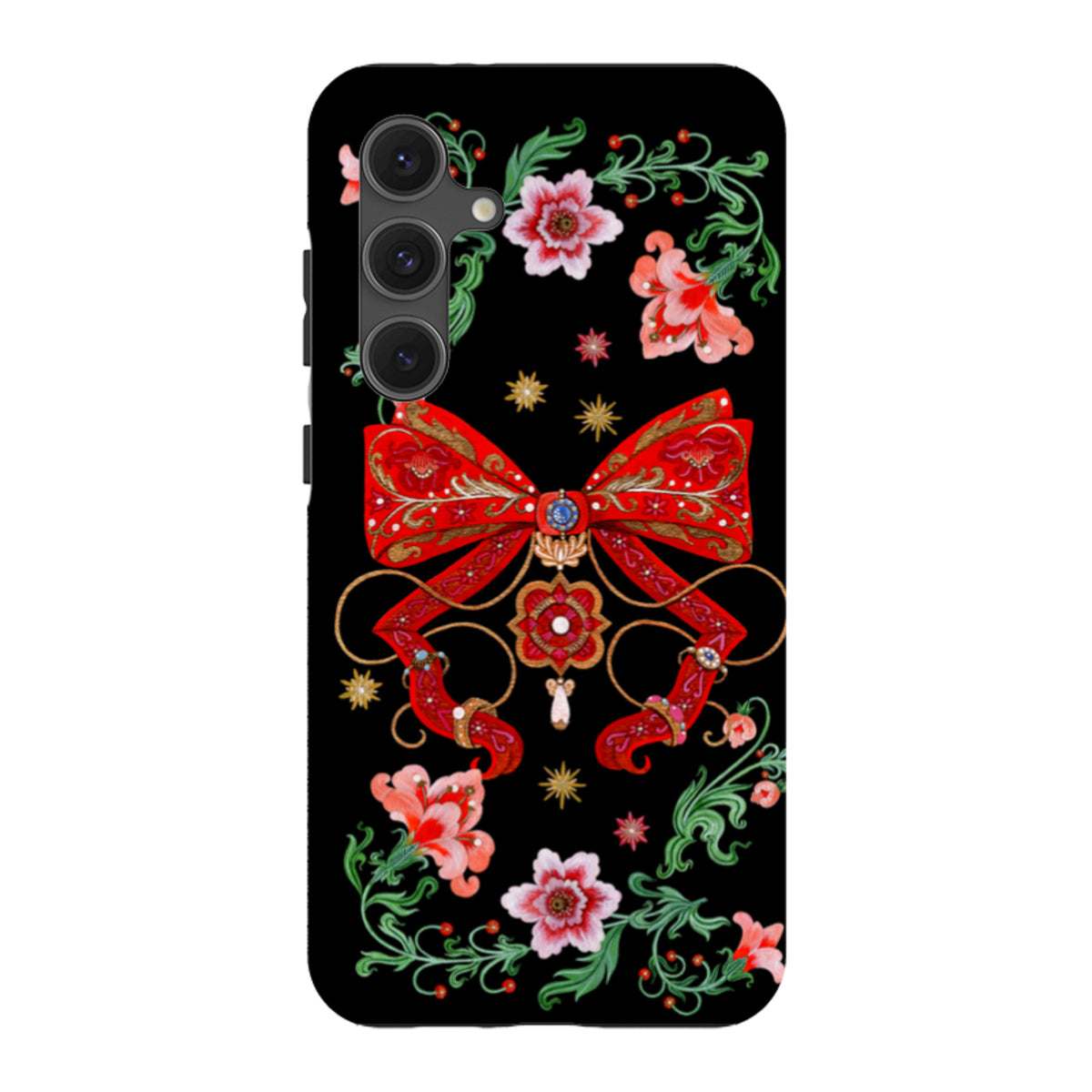 Samsung Tough  Case - Five Gold Ring By Maria Matos