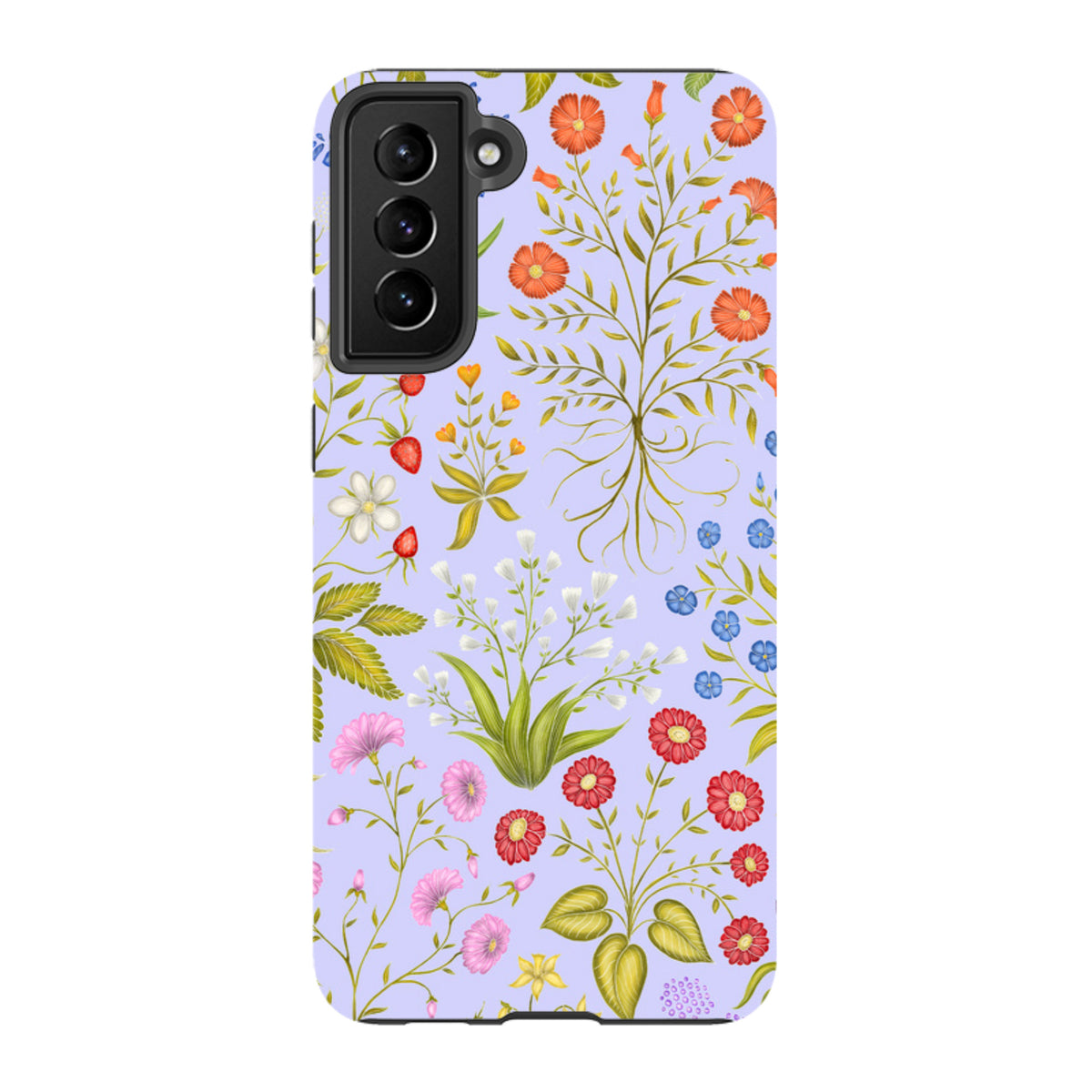 Samsung Tough Case – Fleurs Blue von Catherine Rowe