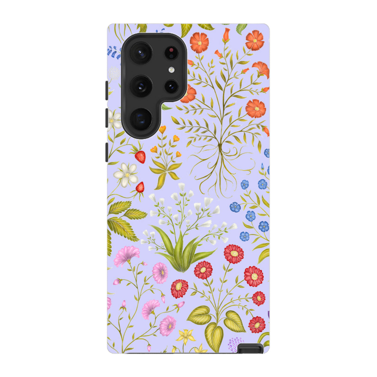 Samsung Tough Case – Fleurs Blue von Catherine Rowe