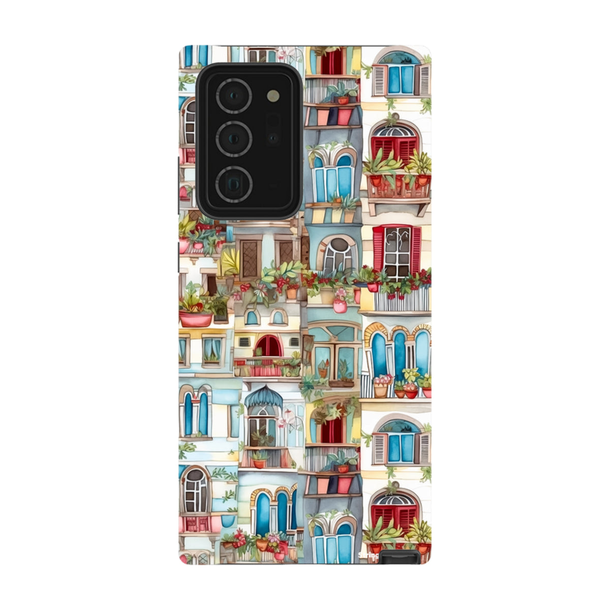 Samsung Tough Case - Floral Balcony II