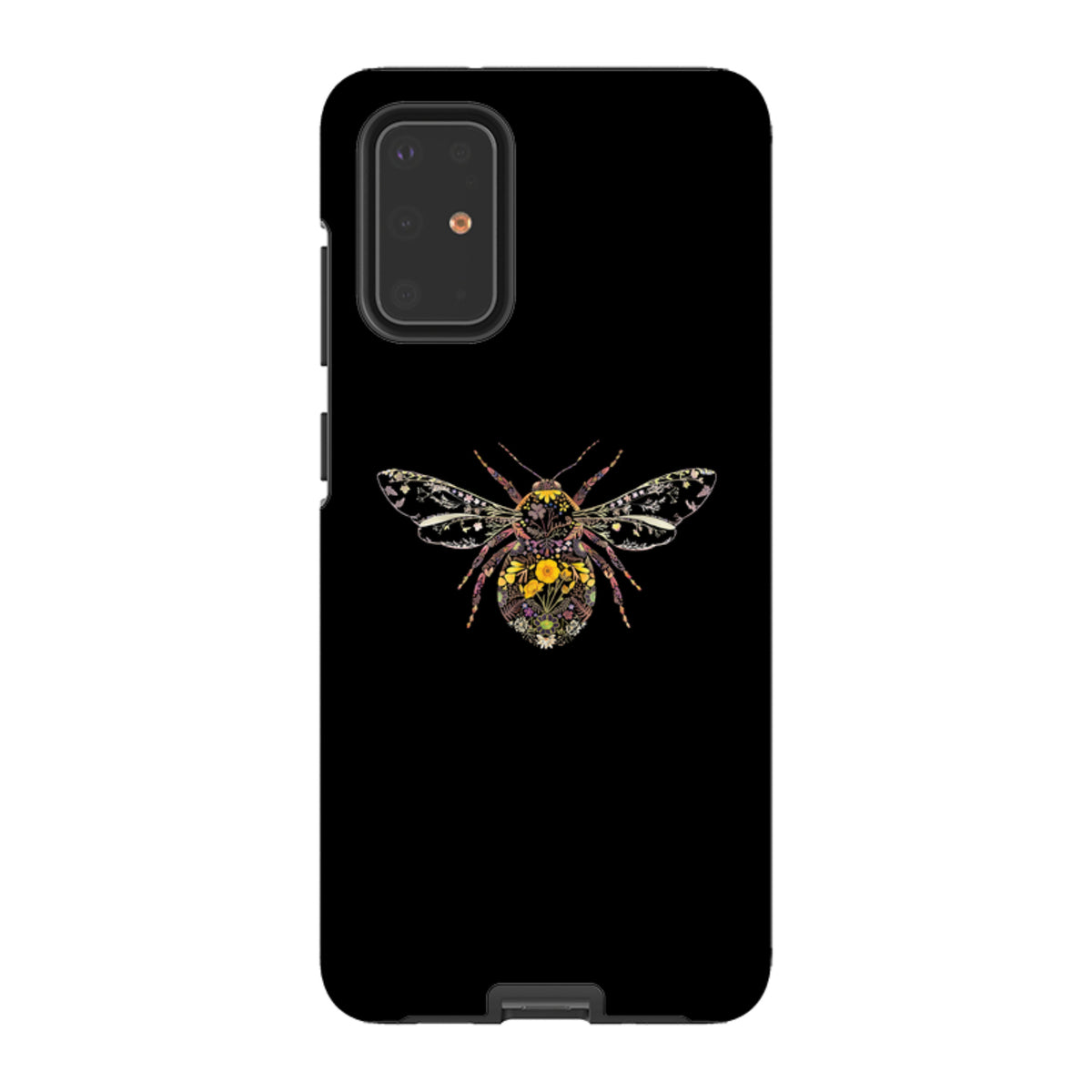 Samsung Tough  Case - Floral Bumble Bee By Helen Ahpornsiri