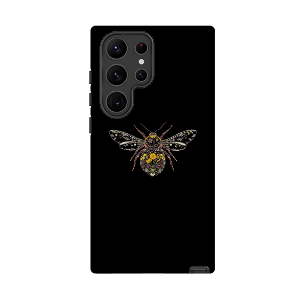 Samsung Tough  Case - Floral Bumble Bee By Helen Ahpornsiri