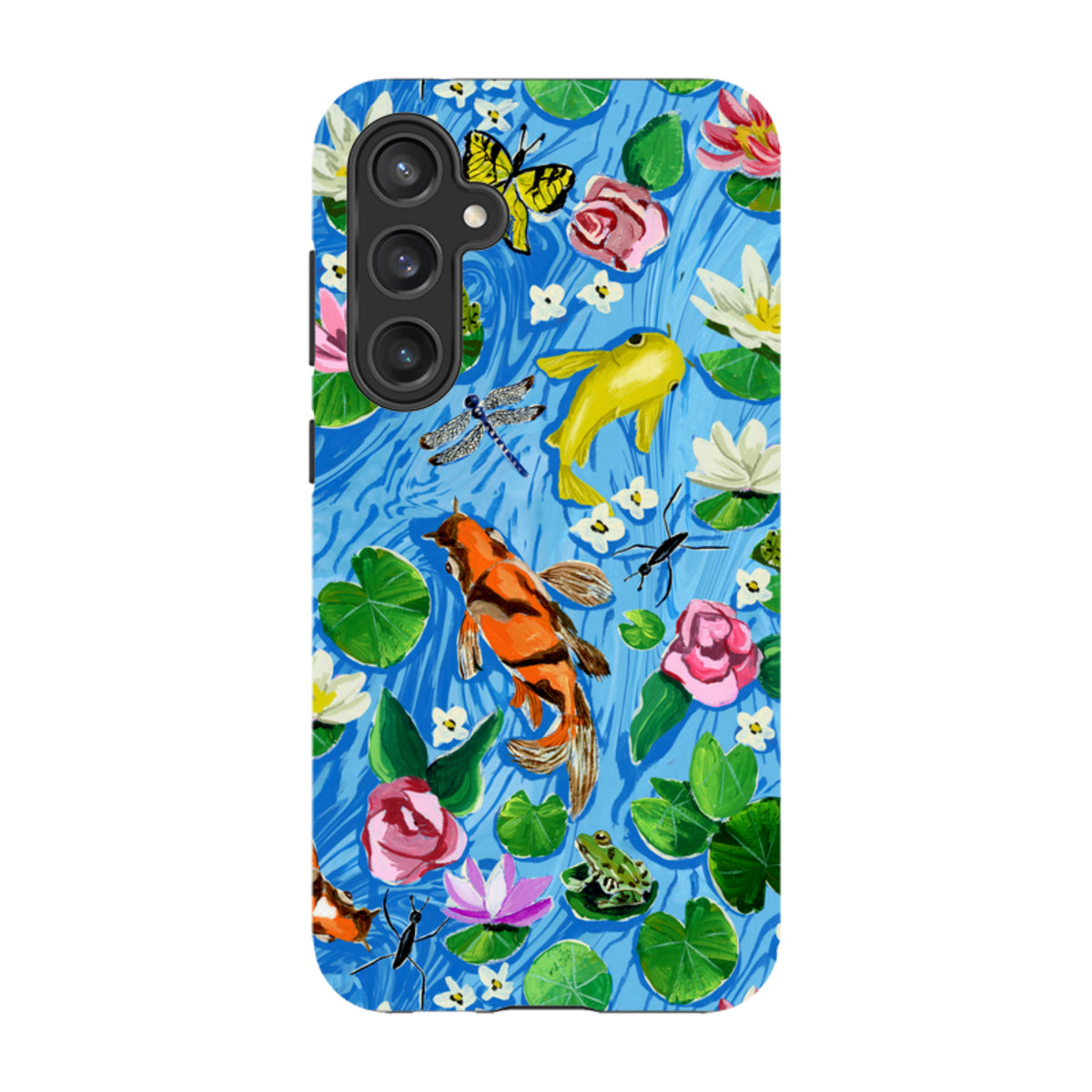 Samsung Tough Case - Floral Pond By Abby Jacobs