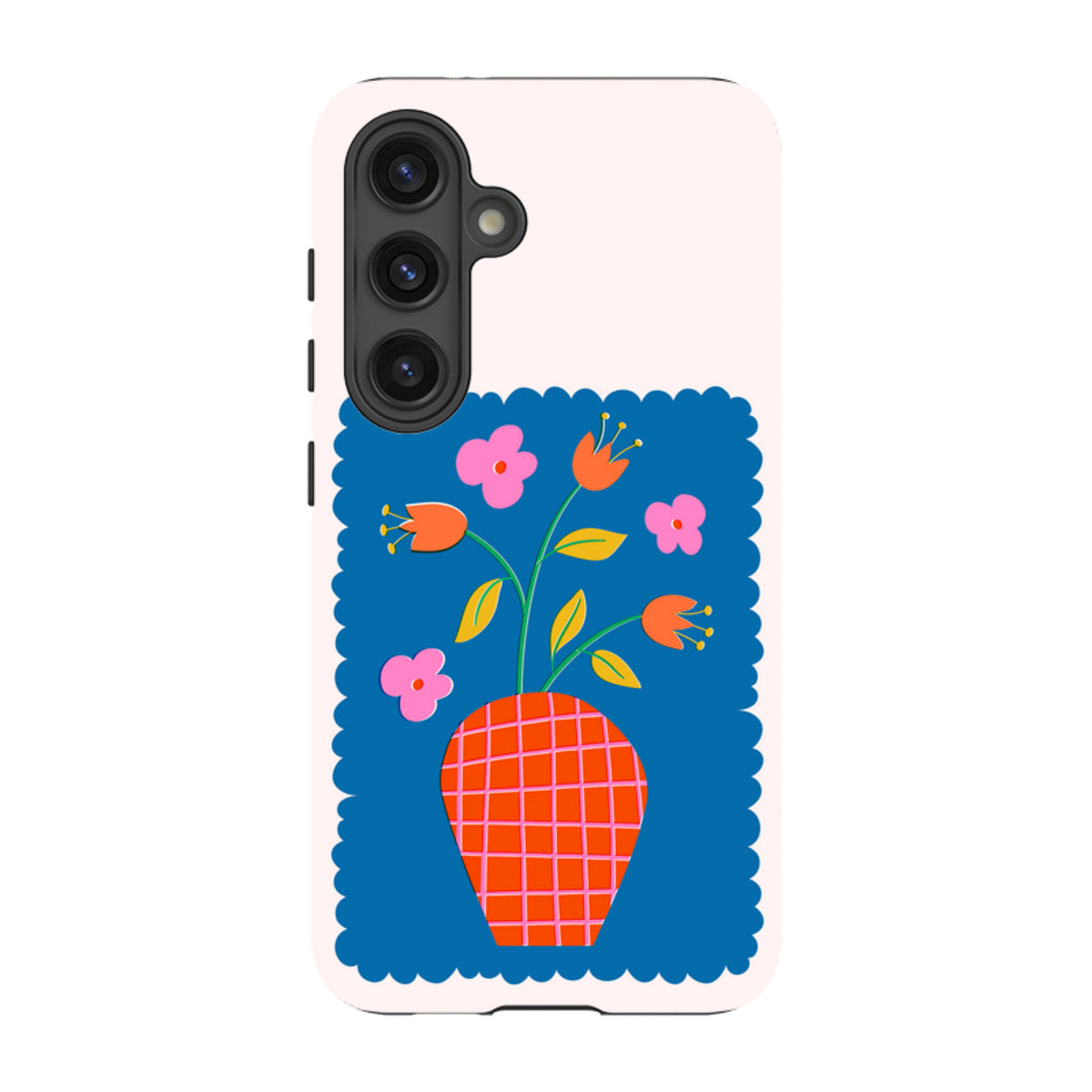 Samsung Tough Case - Floral Stamp