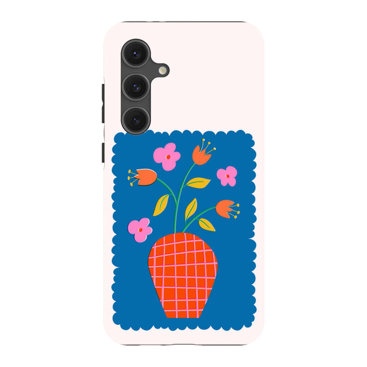 Samsung Tough Case - Floral Stamp