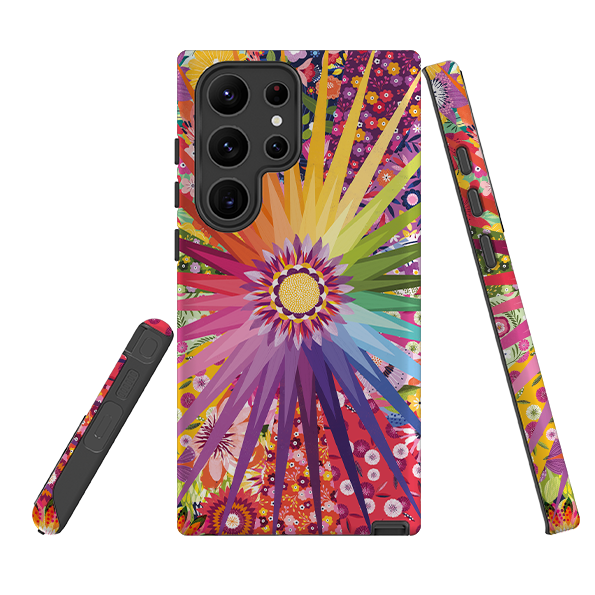 Samsung Tough  Case - Floral Sunshine I By Ali Brookes