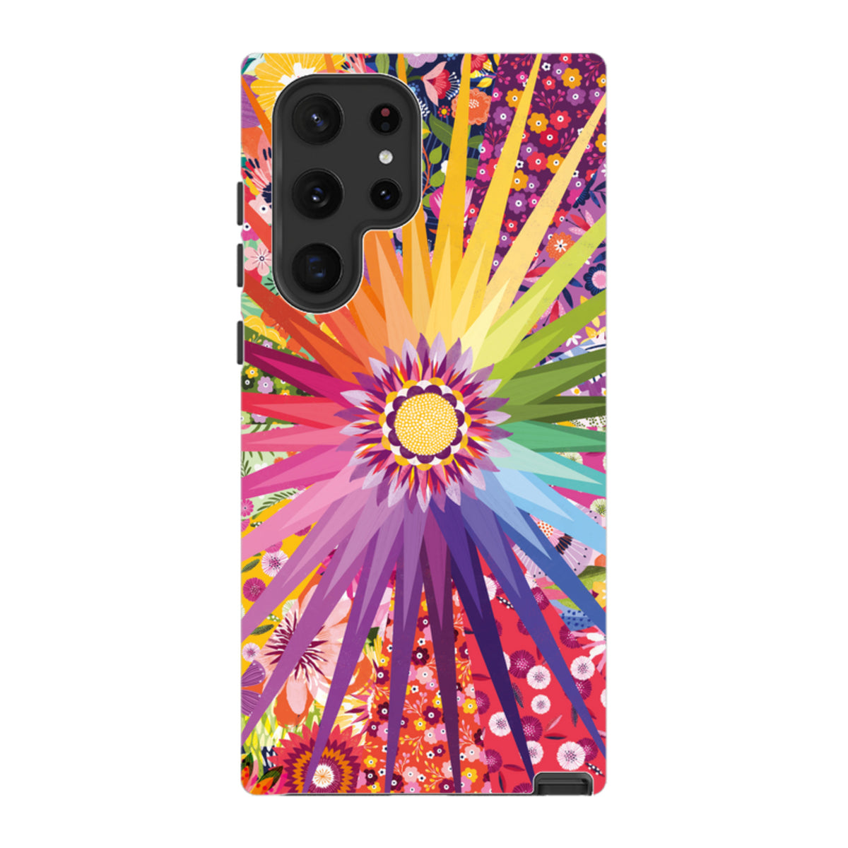 Samsung Tough  Case - Floral Sunshine I By Ali Brookes