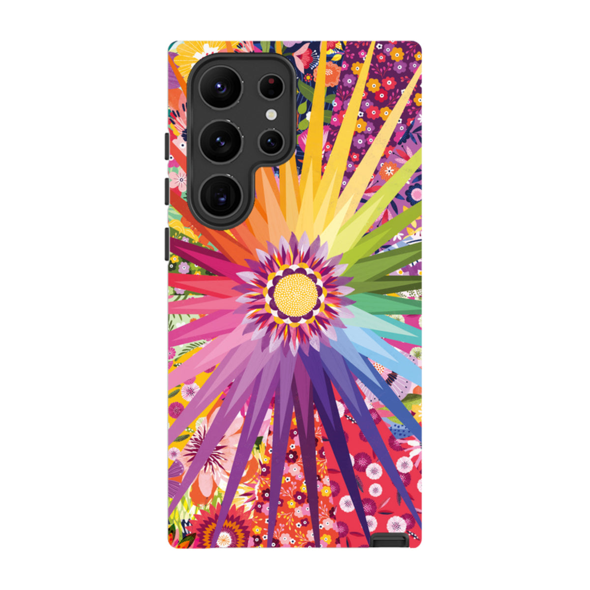 Samsung Tough  Case - Floral Sunshine I By Ali Brookes