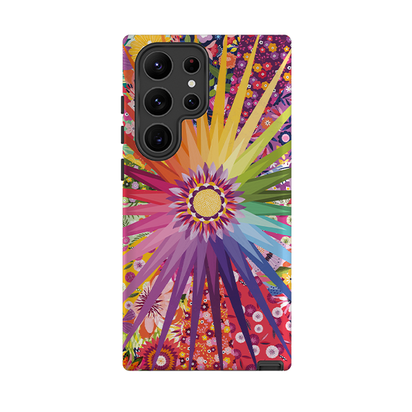 Samsung Tough  Case - Floral Sunshine I By Ali Brookes