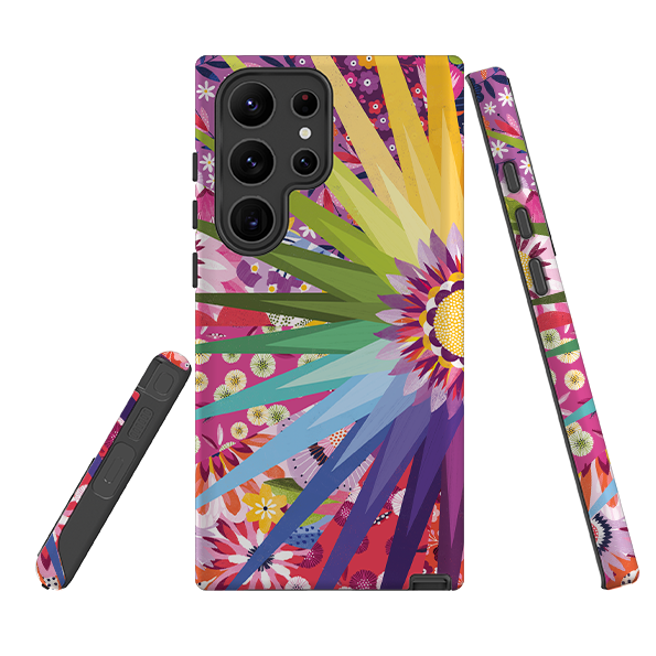 Samsung Tough  Case - Floral Sunshine II By Ali Brookes