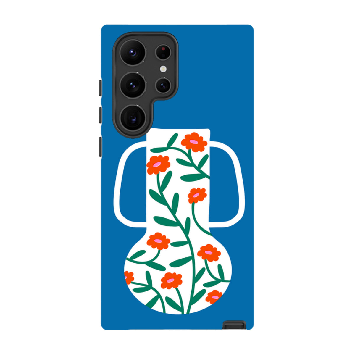 Samsung Tough Case - Floral Vase