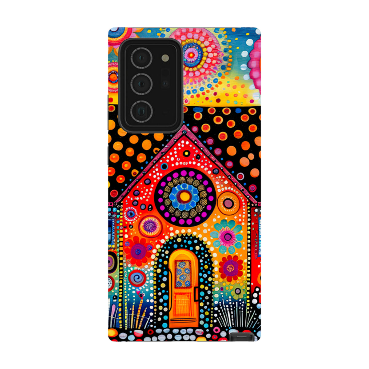 Samsung Tough Case - Folk Art House IV