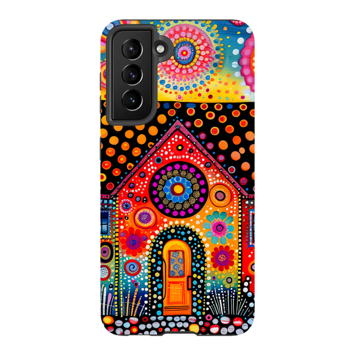 Samsung Tough Case - Folk Art House IV