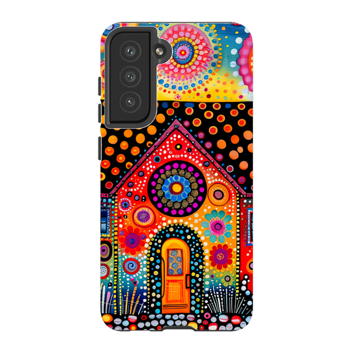 Samsung Tough Case - Folk Art House IV