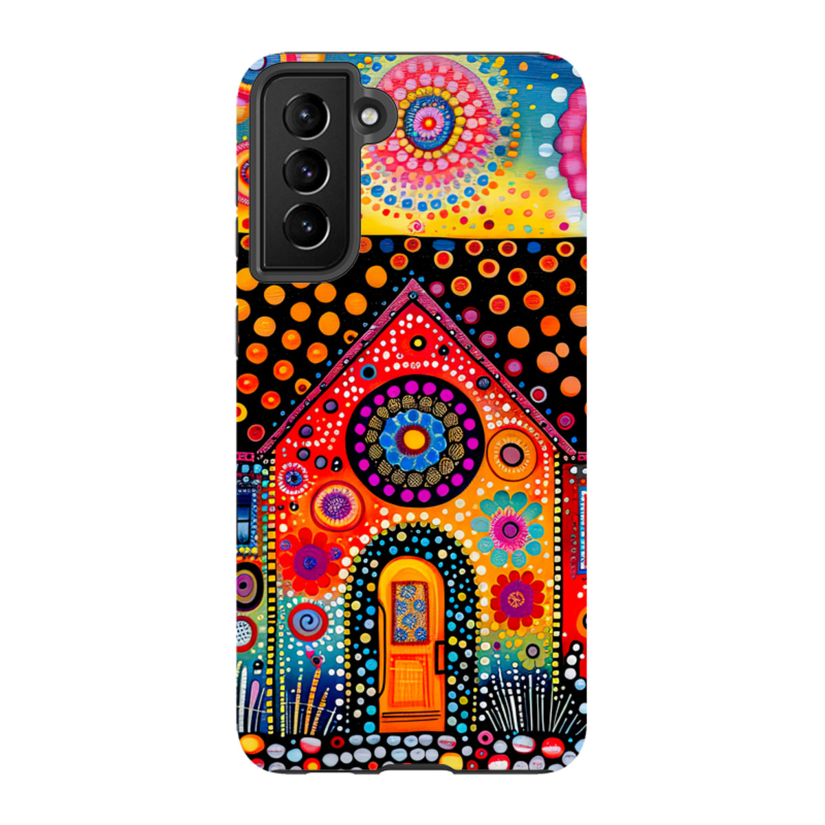 Samsung Tough Case - Folk Art House IV