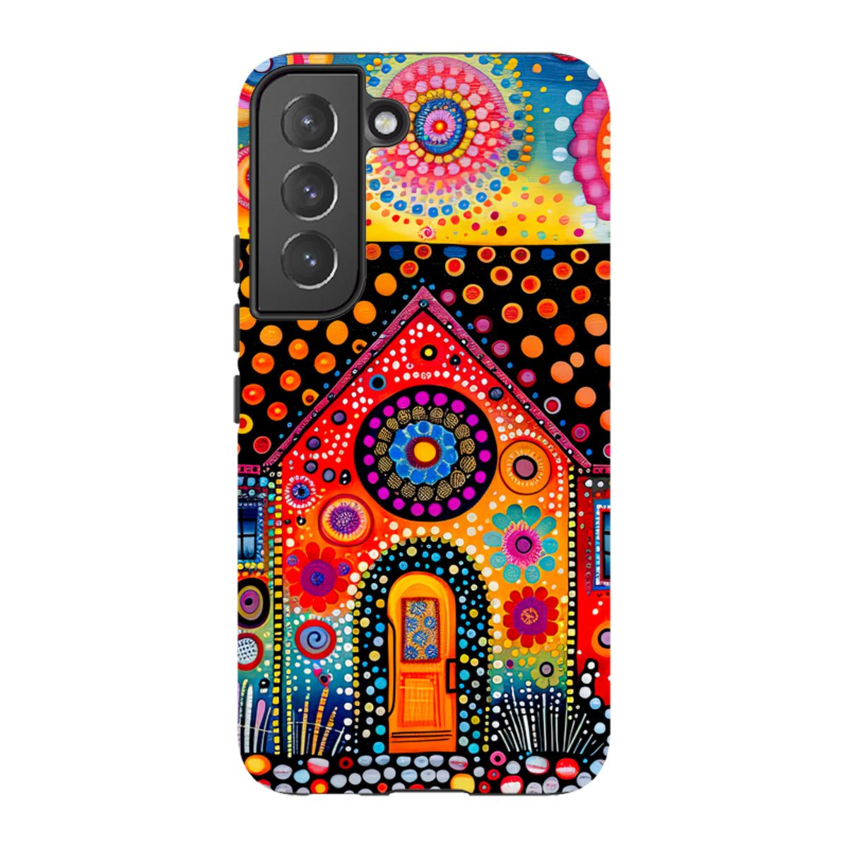 Samsung Tough Case - Folk Art House IV