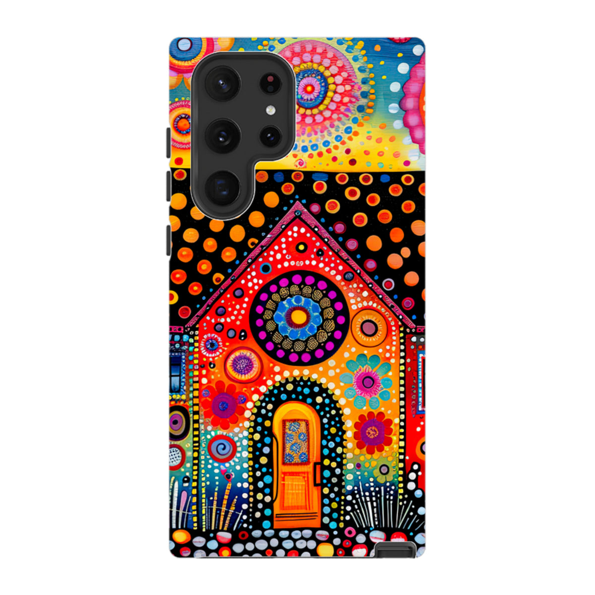 Samsung Tough Case - Folk Art House IV
