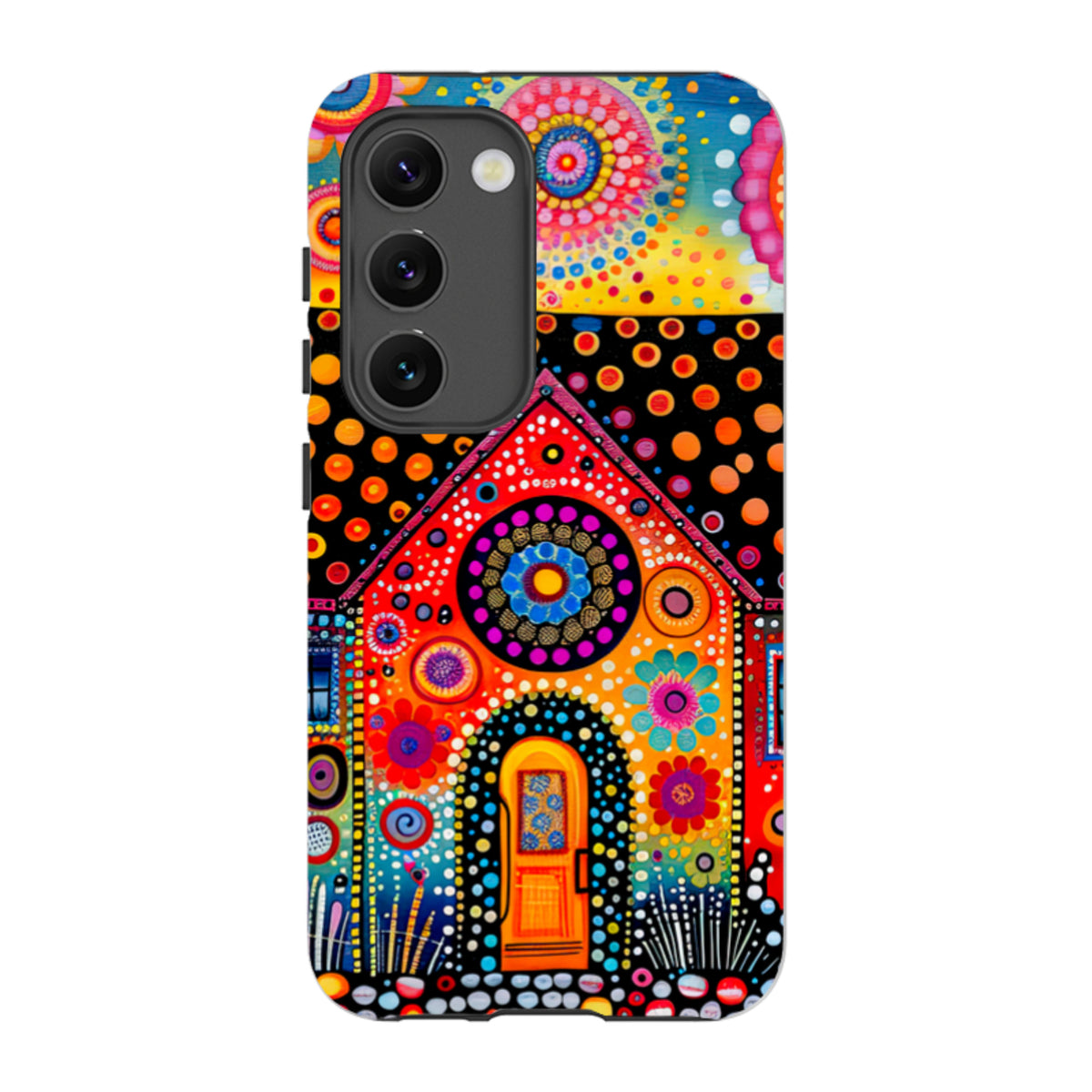 Samsung Tough Case - Folk Art House IV