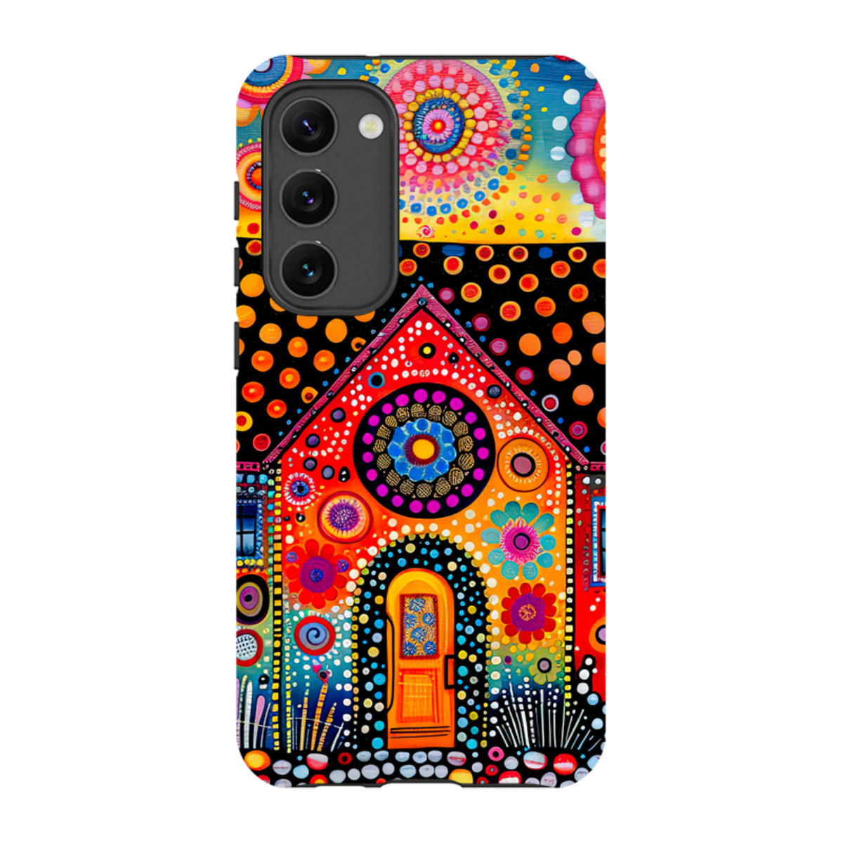 Samsung Tough Case - Folk Art House IV