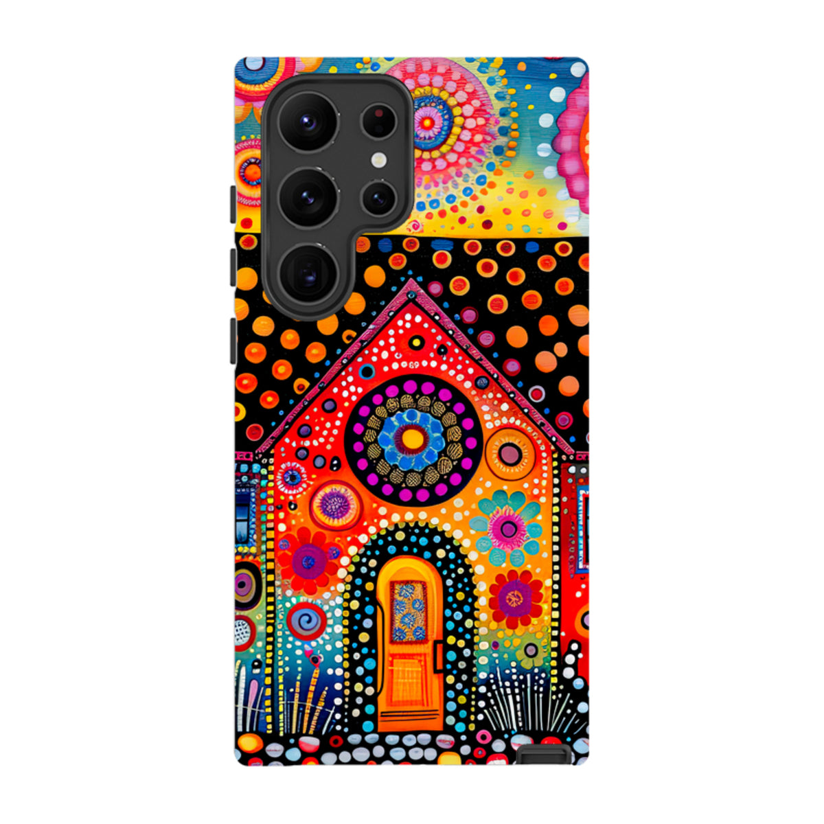 Samsung Tough Case - Folk Art House IV