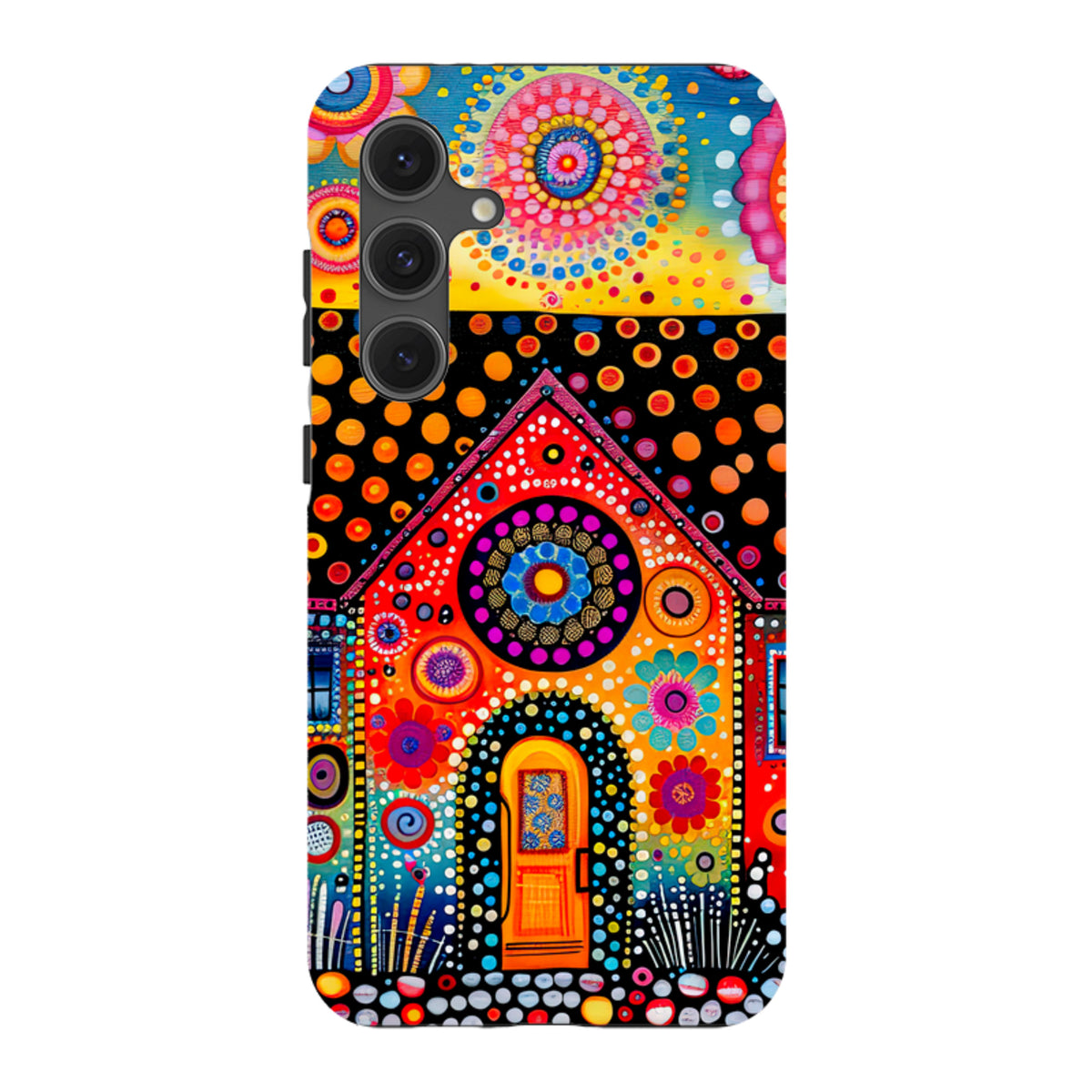 Samsung Tough Case - Folk Art House IV