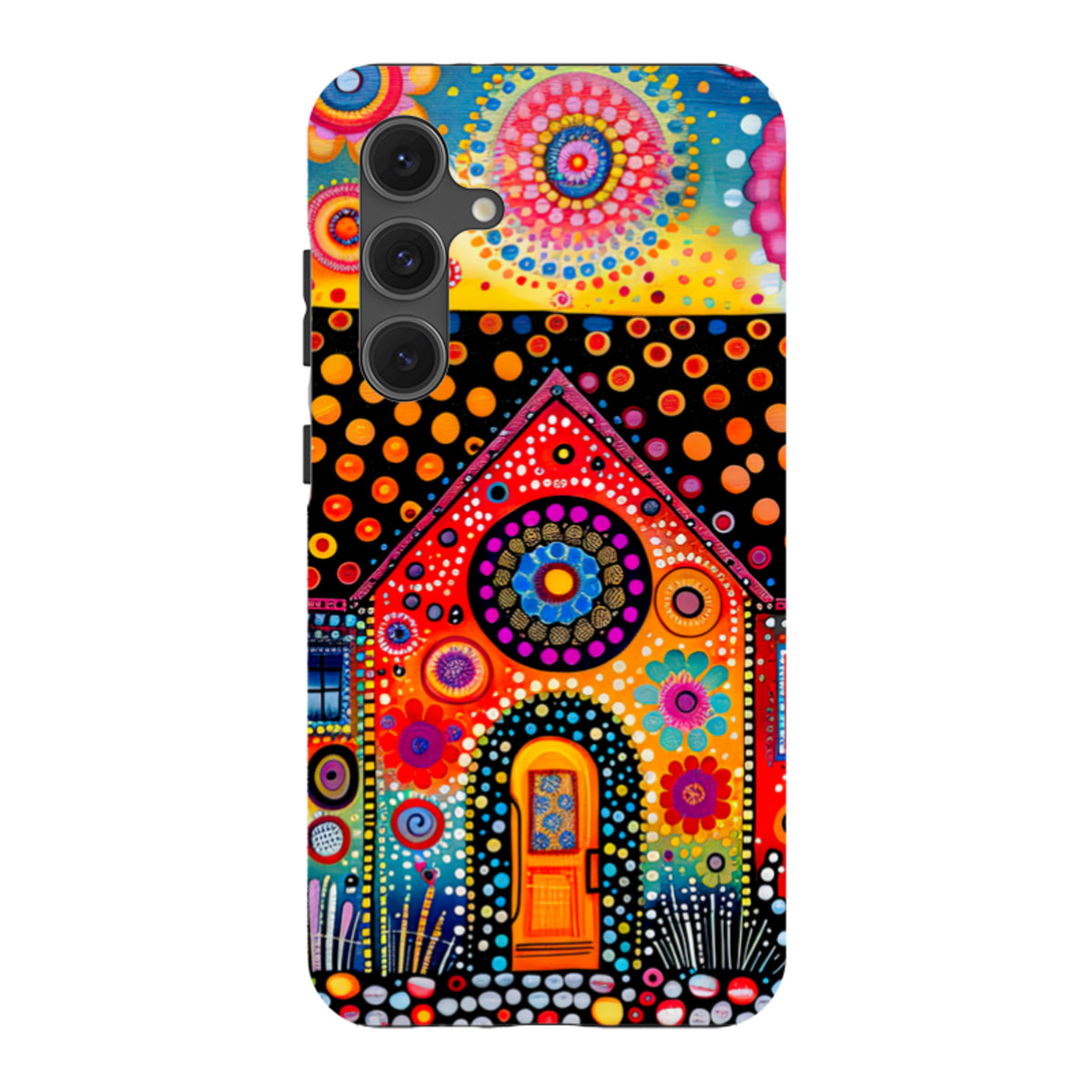 Samsung Tough Case - Folk Art House IV