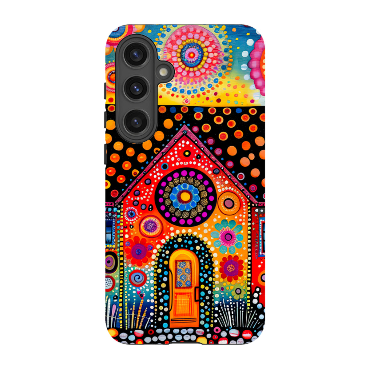 Samsung Tough Case - Folk Art House IV