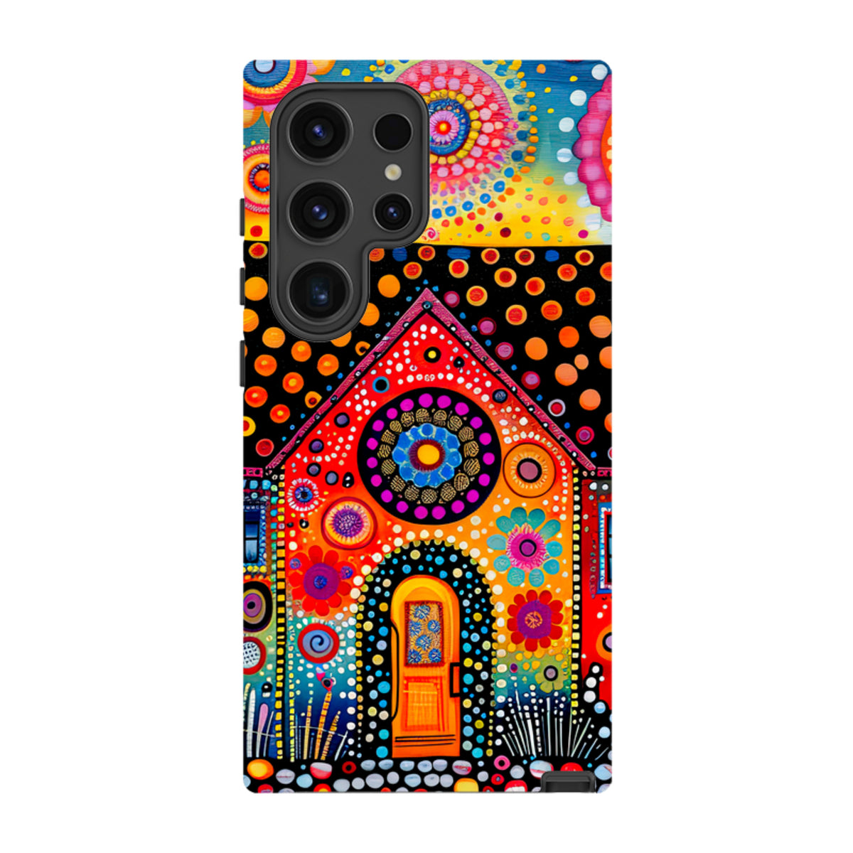 Samsung Tough Case - Folk Art House IV