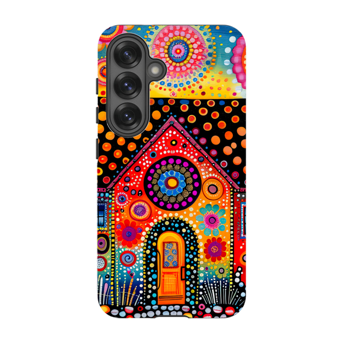 Samsung Tough Case - Folk Art House IV