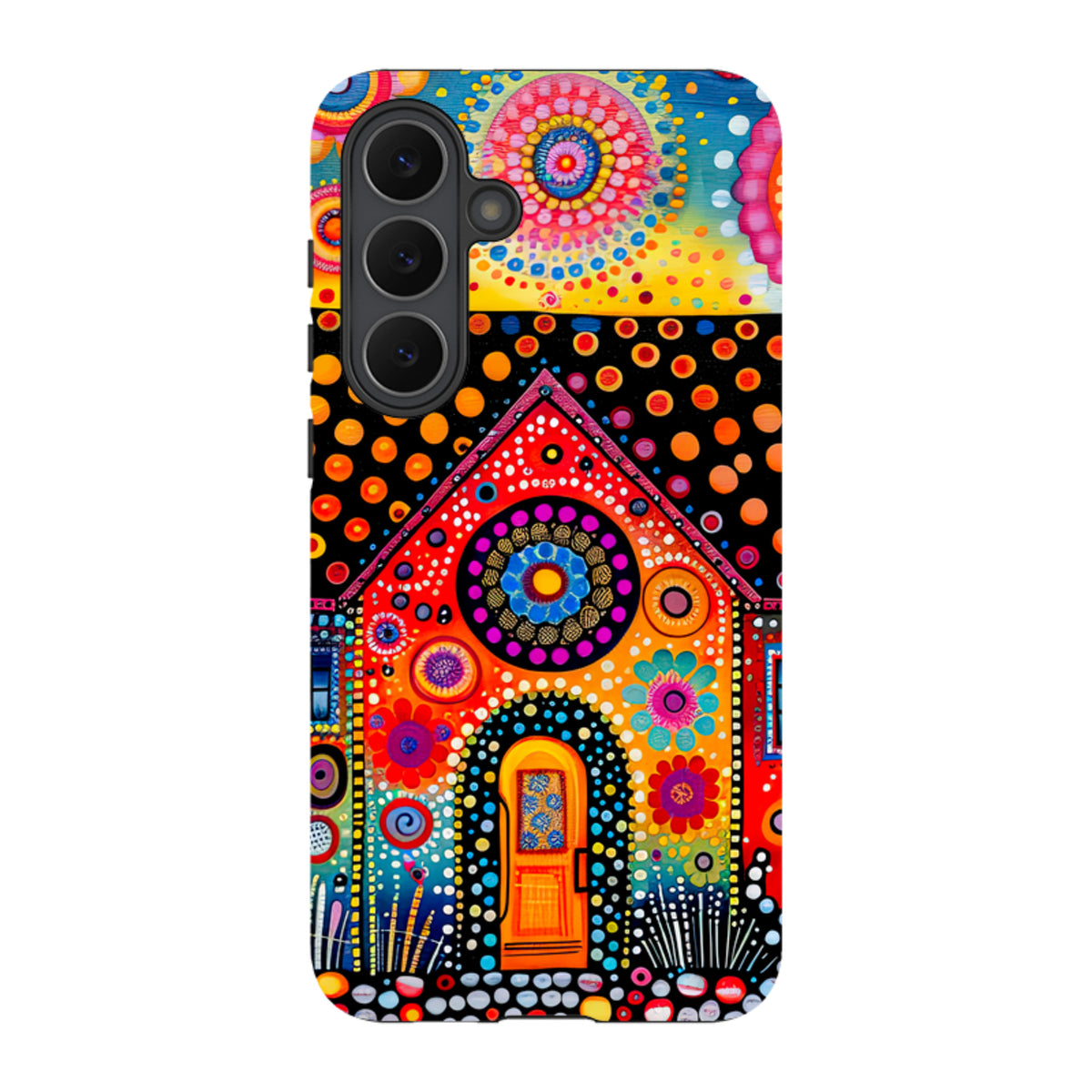 Samsung Tough Case - Folk Art House IV