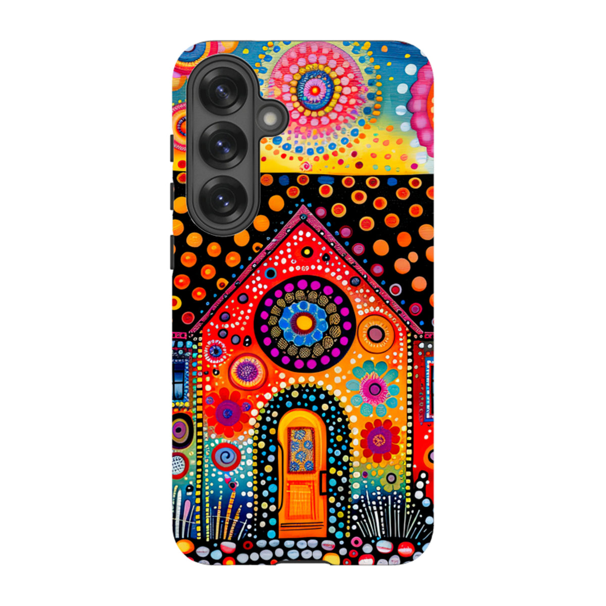 Samsung Tough Case - Folk Art House IV