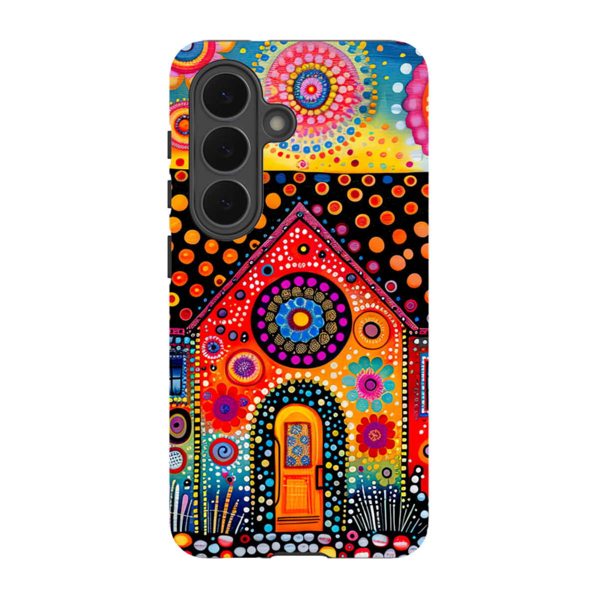 Samsung Tough Case - Folk Art House IV