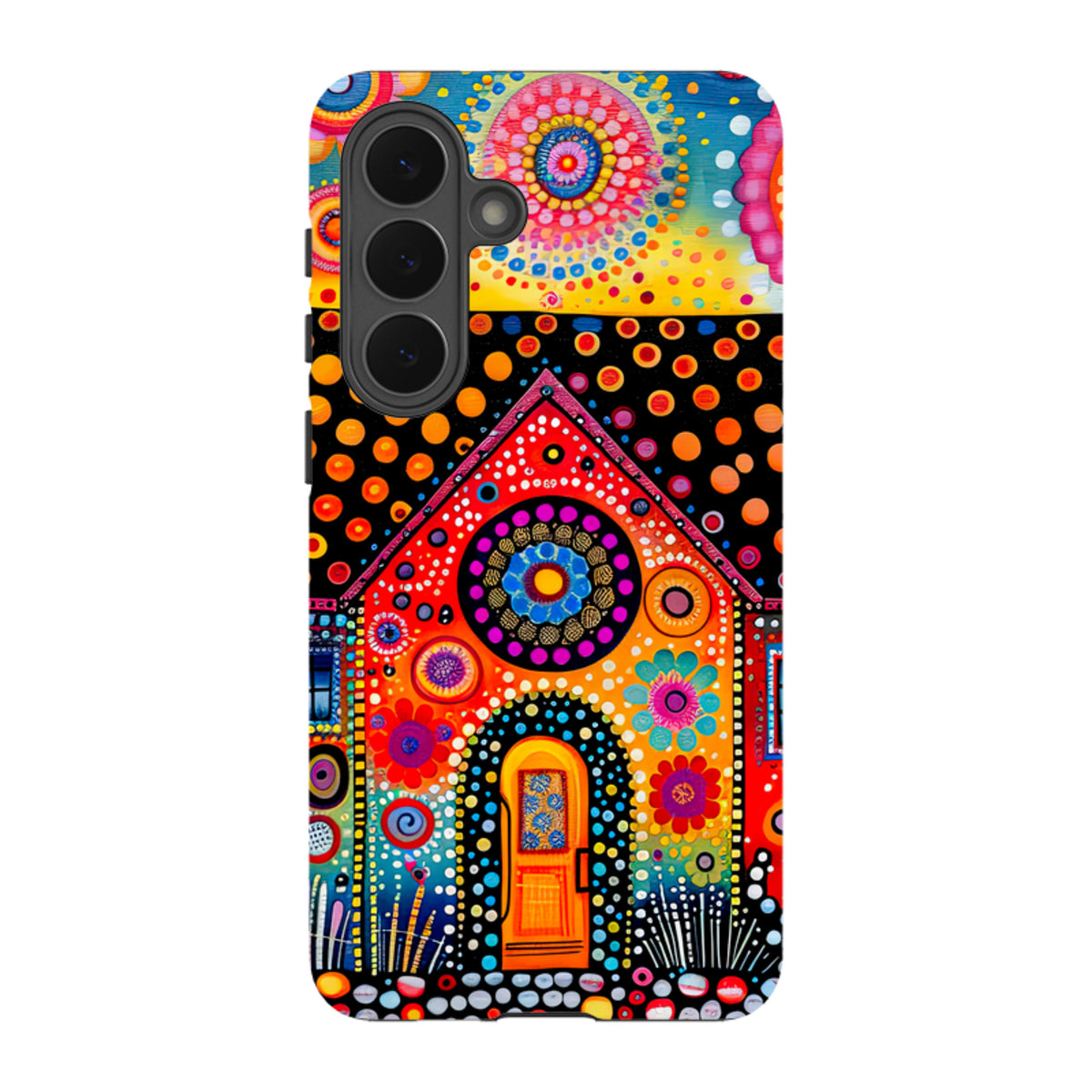 Samsung Tough Case - Folk Art House IV
