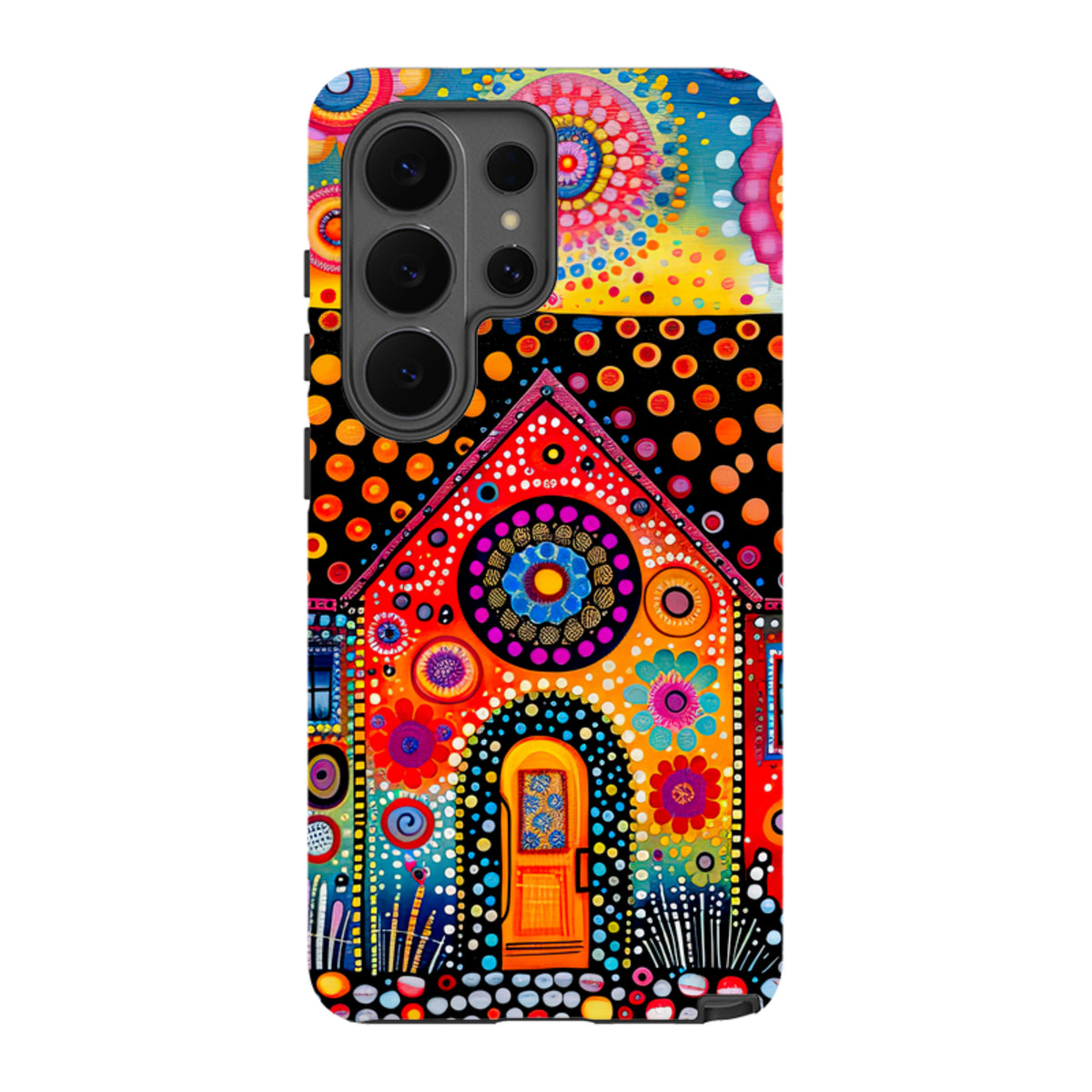 Samsung Tough Case - Folk Art House IV