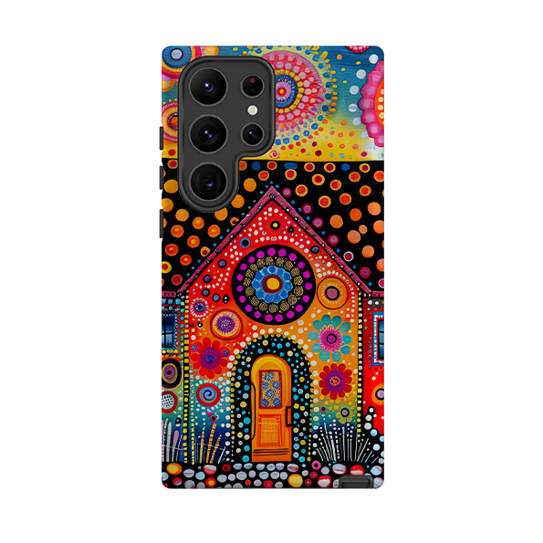 Samsung Tough Case - Folk Art House IV