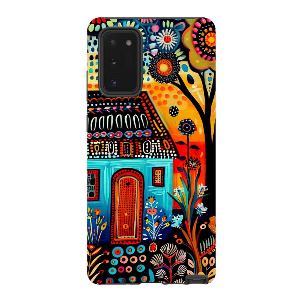 Samsung Tough Case - Folk Art House VI