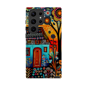 Samsung Tough Case - Folk Art House VI